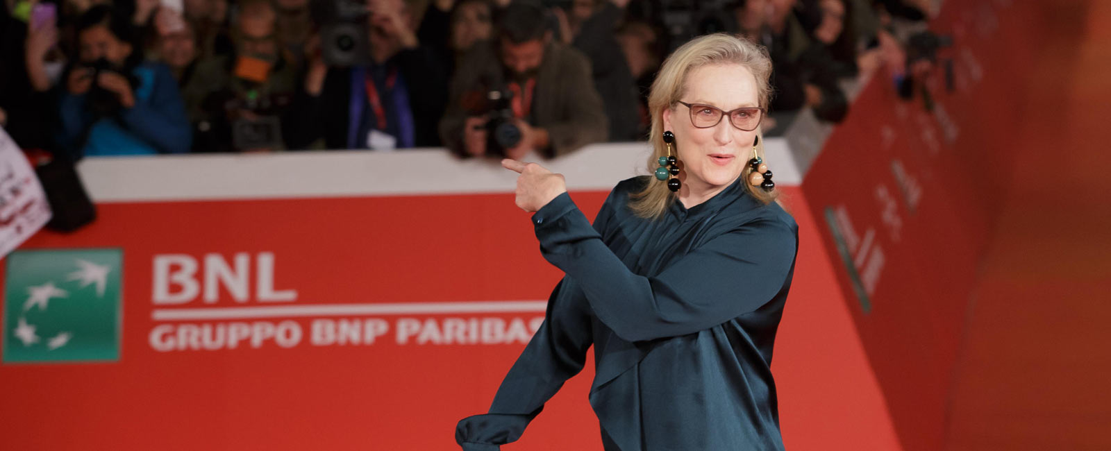 Meryl Streep conquista Roma