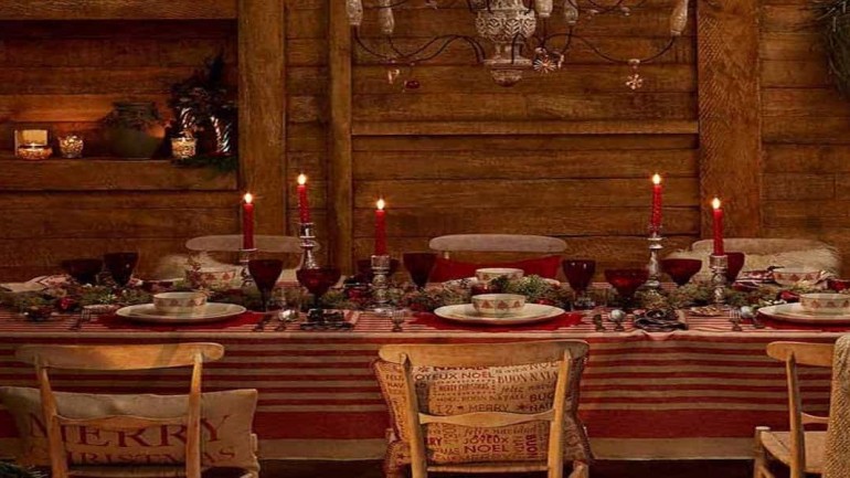Sorprende a tus invitados con estas mesas para Navidad