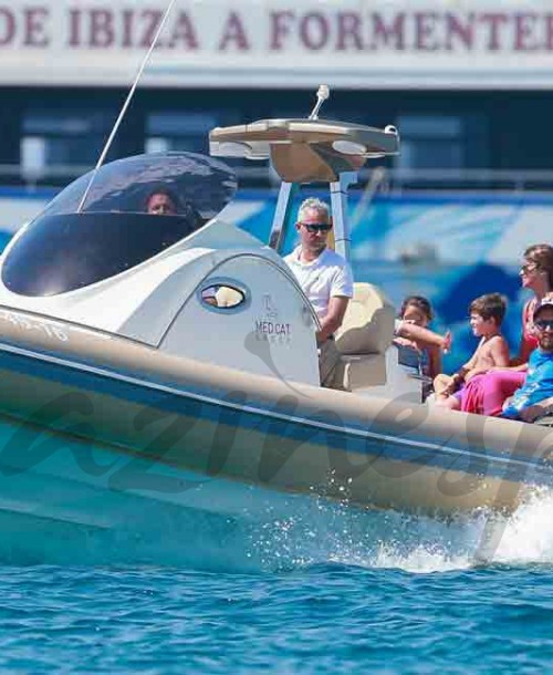 Lionel Messi y Cesc Fábregas vacaciones en familia en Formentera