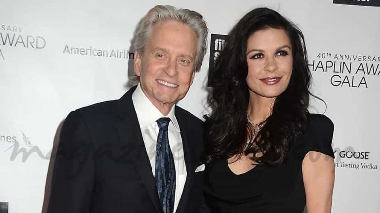 Michael Douglas y Catherine Zeta Jones, se reconcilian