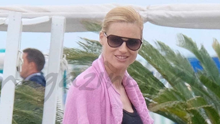 Michelle Hunziker vacaciones en familia