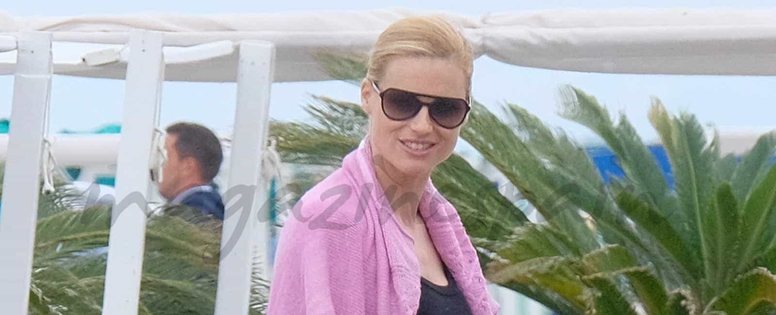 Michelle Hunziker vacaciones en familia