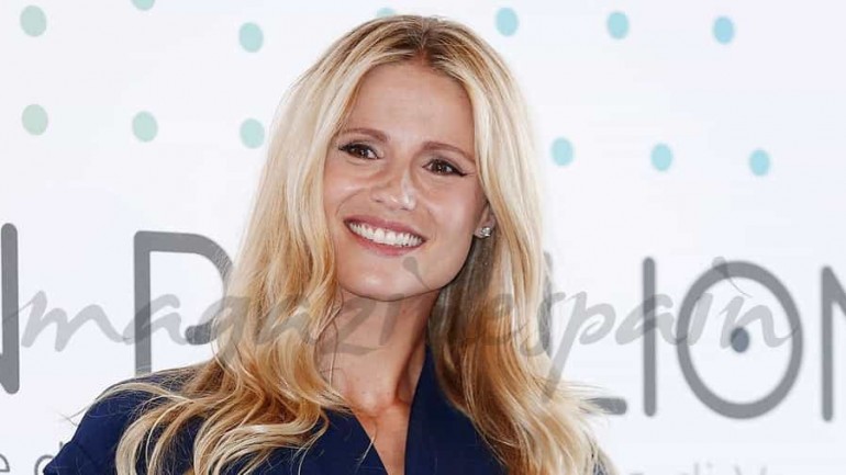 Michelle Hunziker presenta su último trabajo