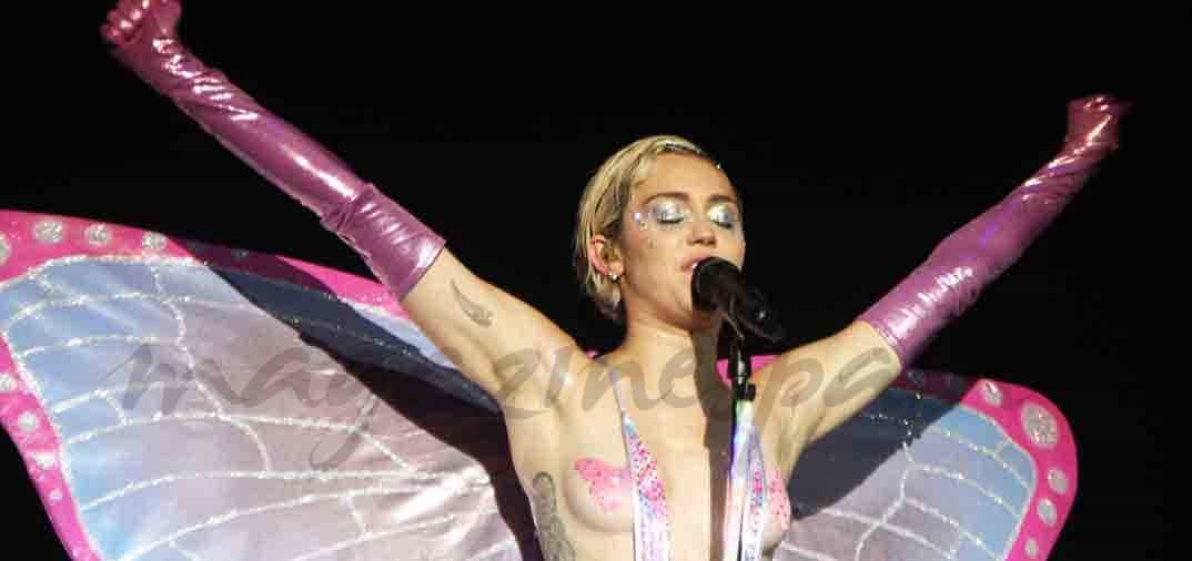 Miley Cyrus mariposa salvaje