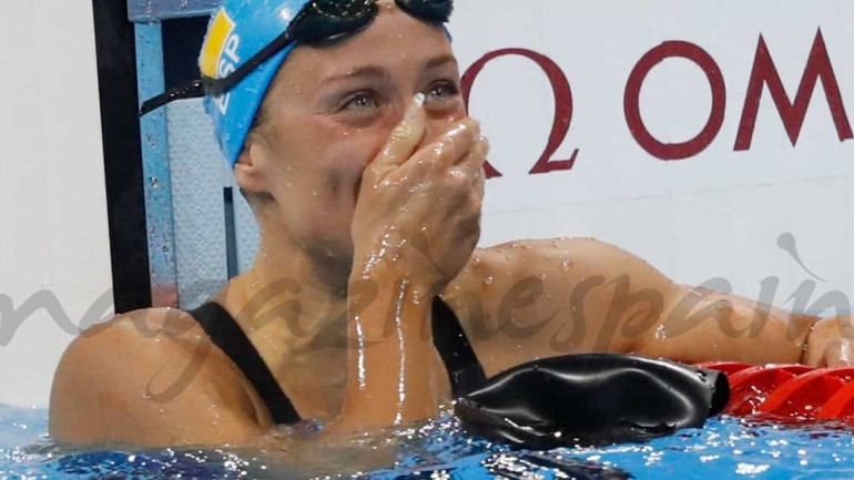 Mireia Belmonte gana su primer oro olímpico en Río 2016