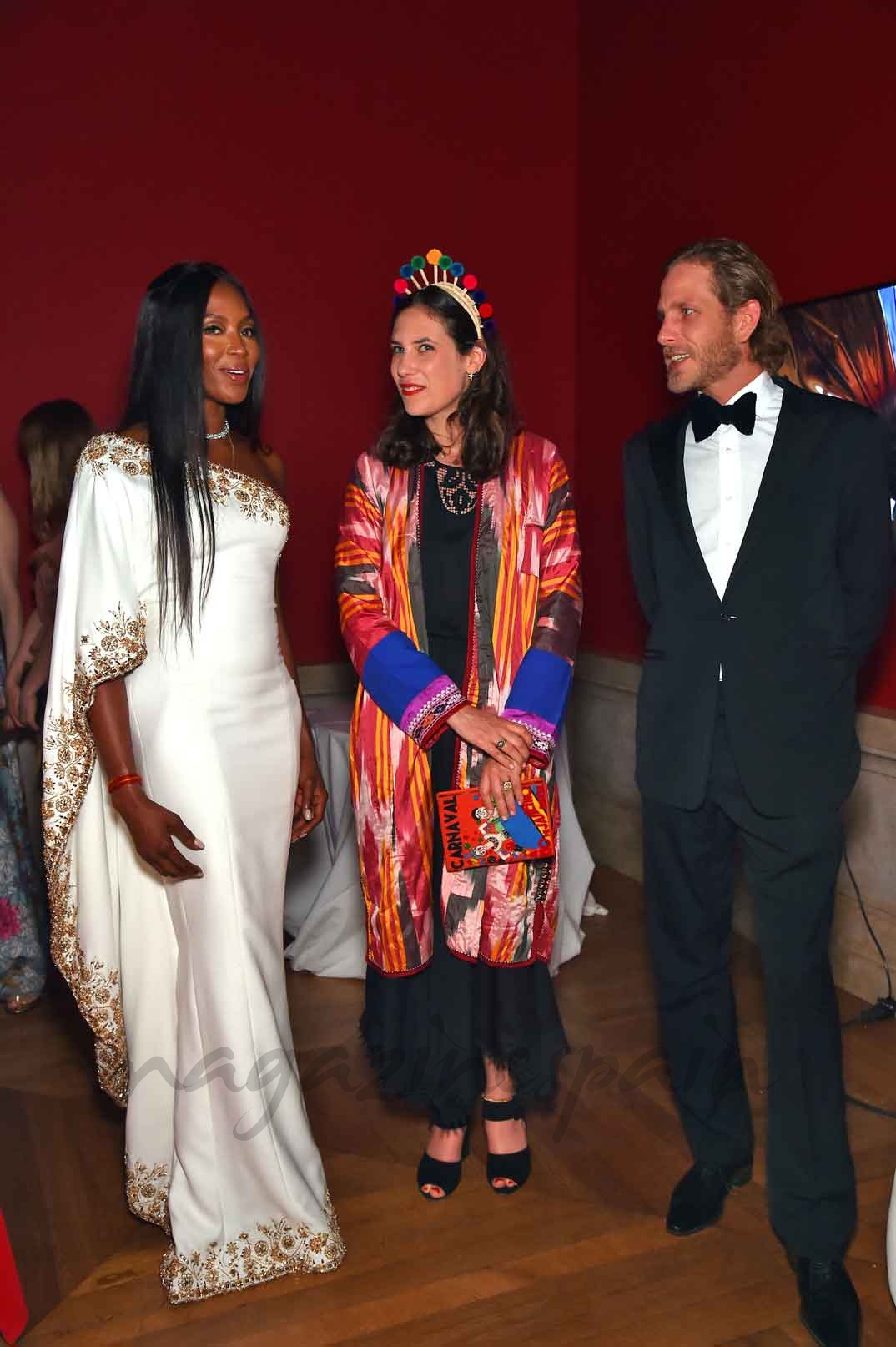 Naomi Campbell, Tatiana Santo Domingo y Andrea Casiraghi