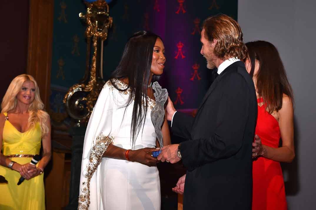 Naomi Campbell y Andrea Casiraghi