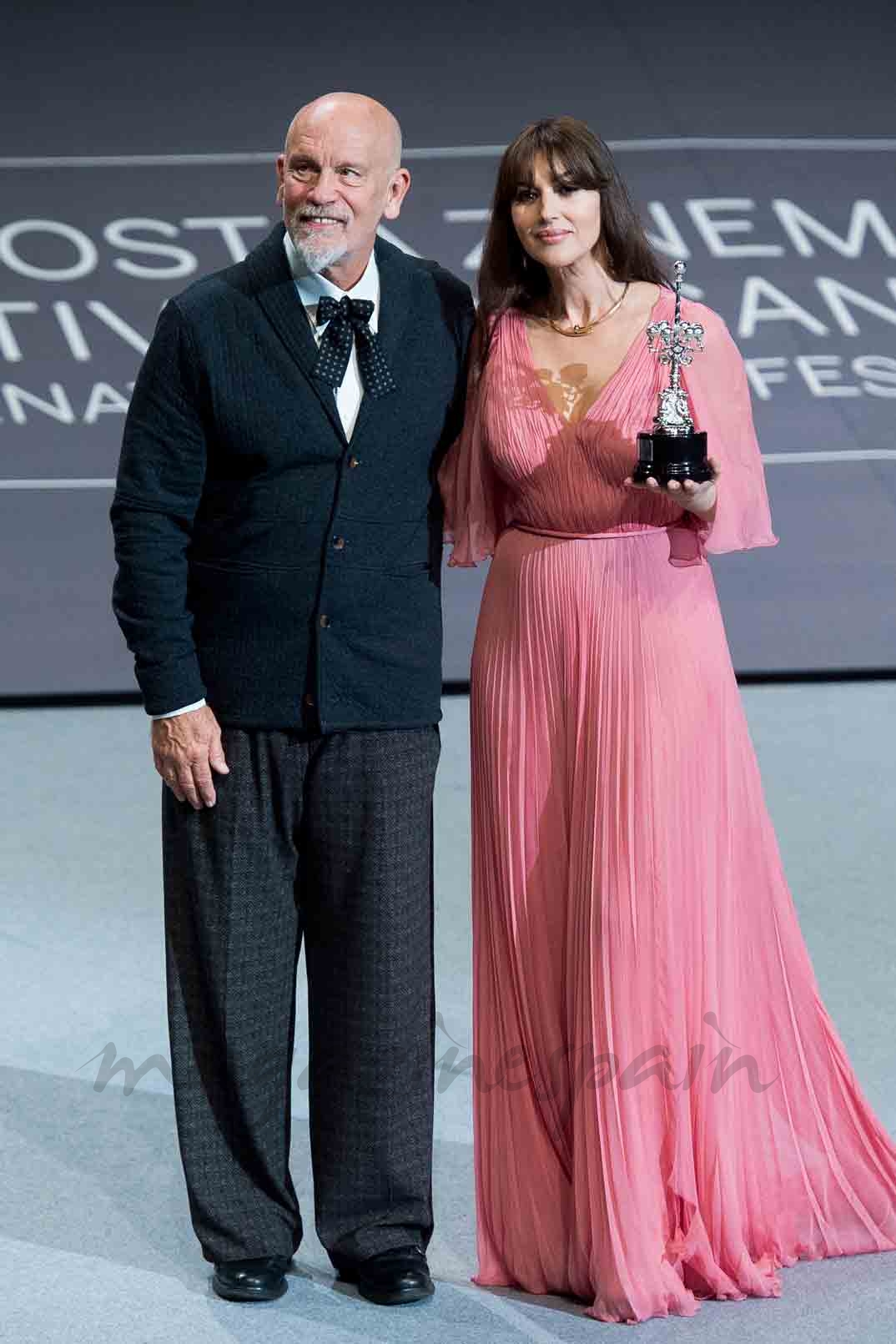 monica bellucci y john malkovichpremio donostia