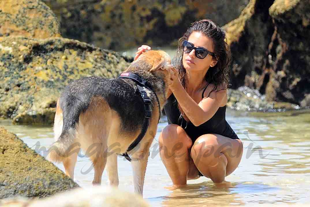 monica cruz vacaciones en cadiz