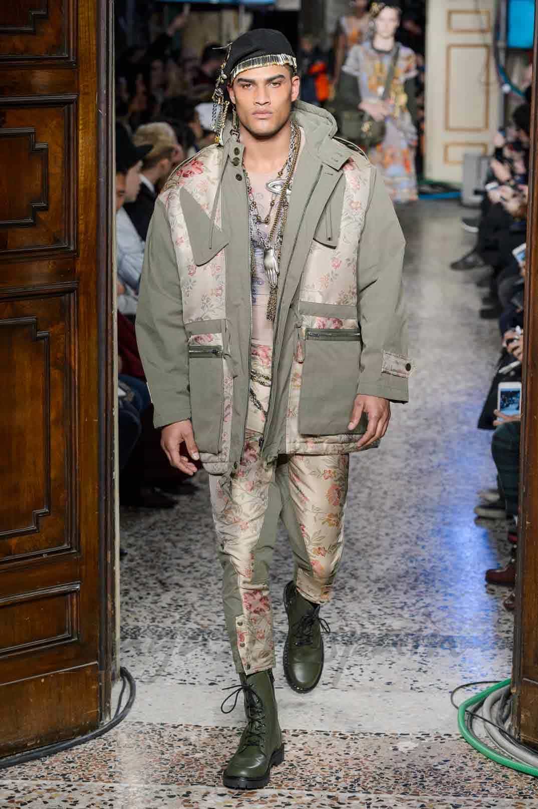 moschino milan fashion men otoño invierno 2017-2018