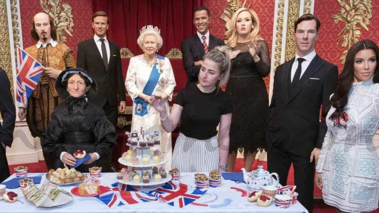 El museo Madame Tussauds celebra el 90 cumpleaños de la reina Isabel II