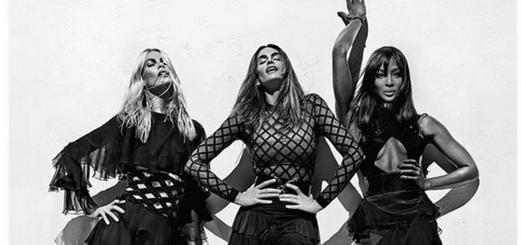 Balmain, elige a Cindy, Naomi y Claudia, para su próxima colección