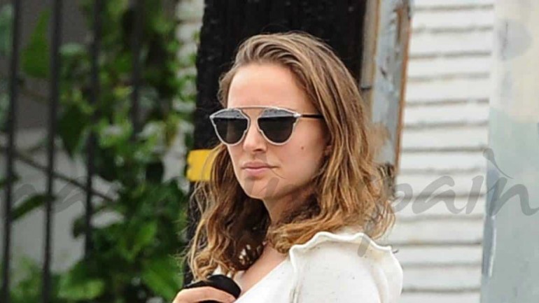 Natalie Portman en la recta final de su embarazo