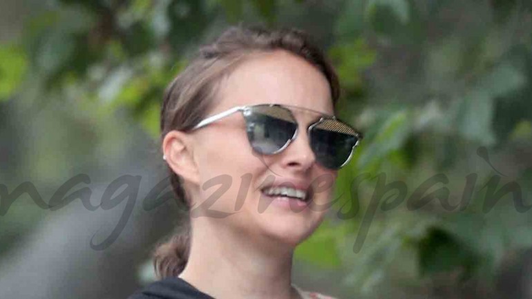 Natalie Portman, paseo con la pequeña Amalia Millepied