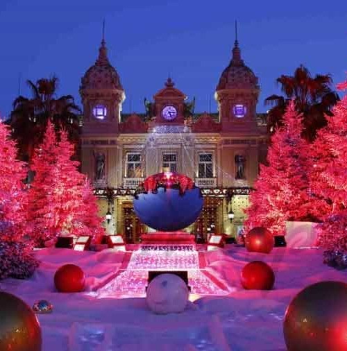 El Palacio de Mónaco enciende sus luces de Navidad