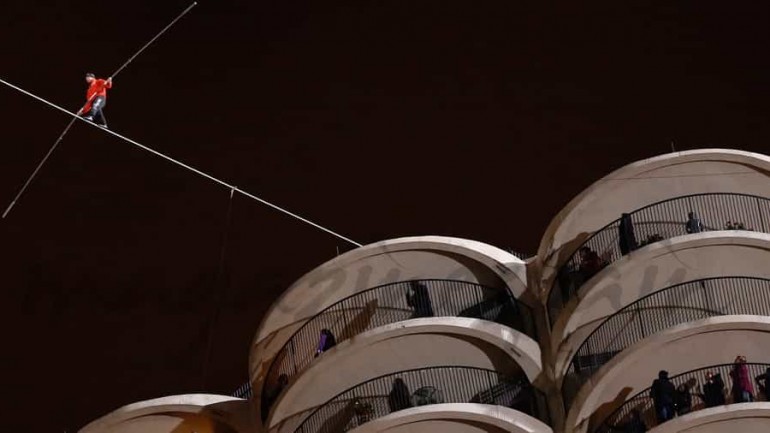 Caminando entre rascacielos