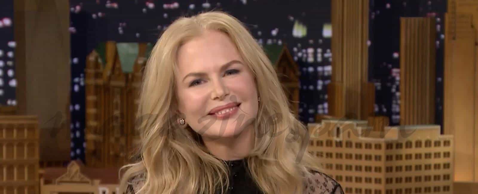 Nicole Kidman y Keith Urban se divierten en el show de Jimmy Fallon