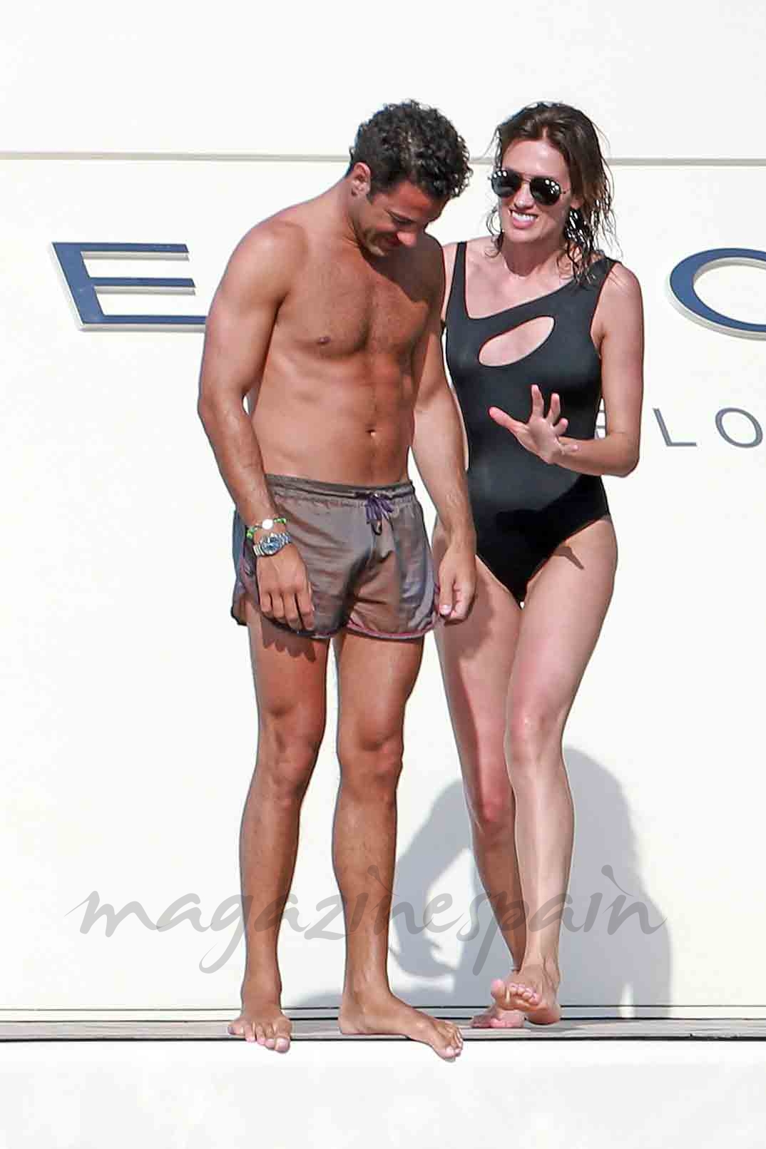 nieves alvarez y jose carlos garcia molina en ibiza