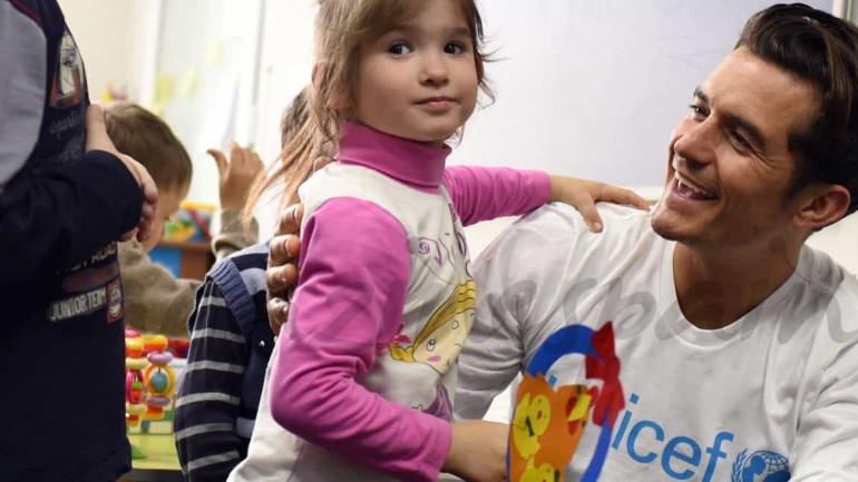 Orlando Bloom, un actor solidario y comprometido