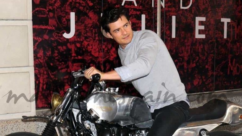 Orlando Bloom, el nuevo «Romeo» sobre dos ruedas…