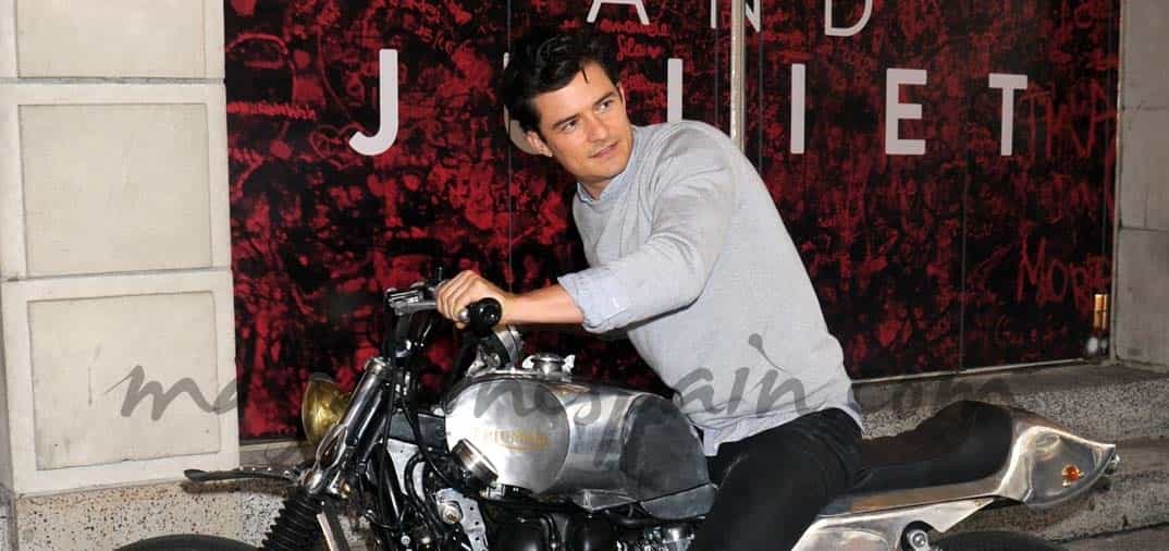 Orlando Bloom, el nuevo “Romeo” sobre dos ruedas…