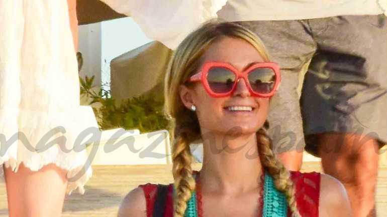 Paris Hilton y su novio Chris Zylka vacaciones en Ibiza