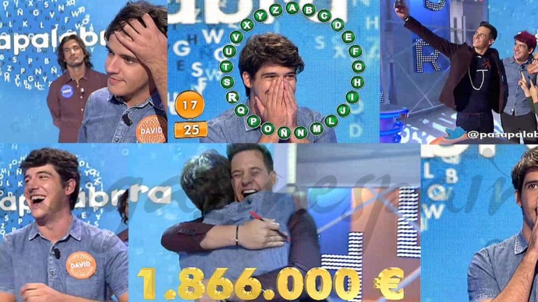 David Leo gana el bote más alto de «Pasapalabra»: 1.866.000 euros