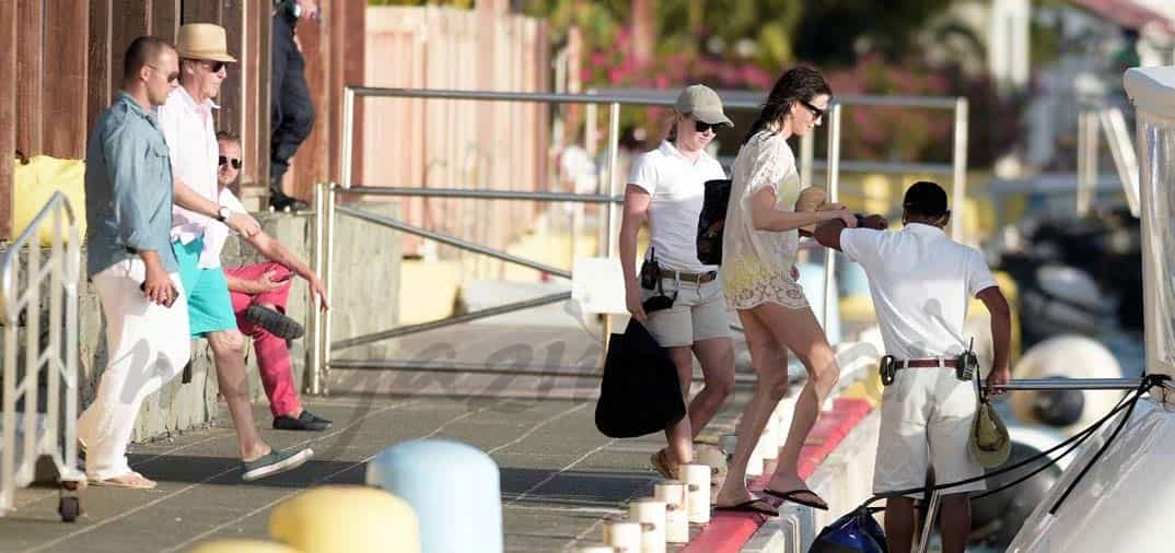 Paul McCartney y su esposa Nancy, vacaciones en el Caribe