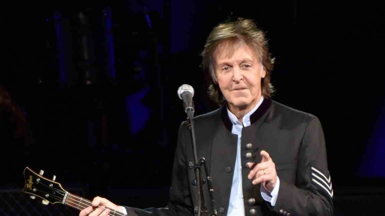 Paul McCartney triunfa en Hollywood recién cumplidos 75 años