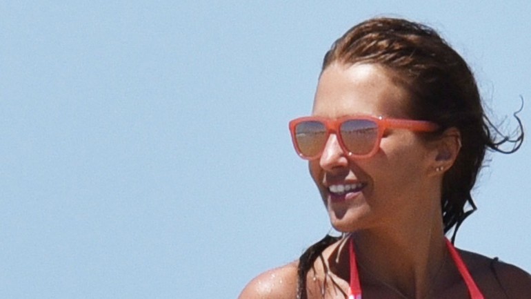 Paula Echevarría y su hija, vacaciones sin David Bustamante