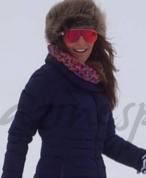 Paula Echevarría se divierte en la nieve