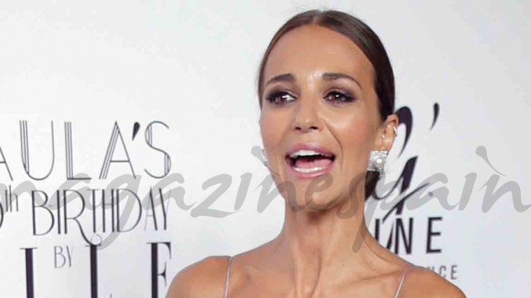 Paula Echevarría sonrisas y lagrimas en su 40 cumpleaños