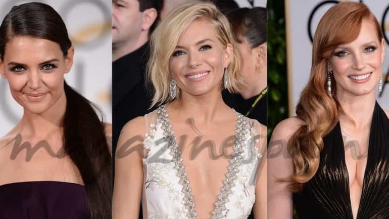 Los peinados de una estrella de Hollywood