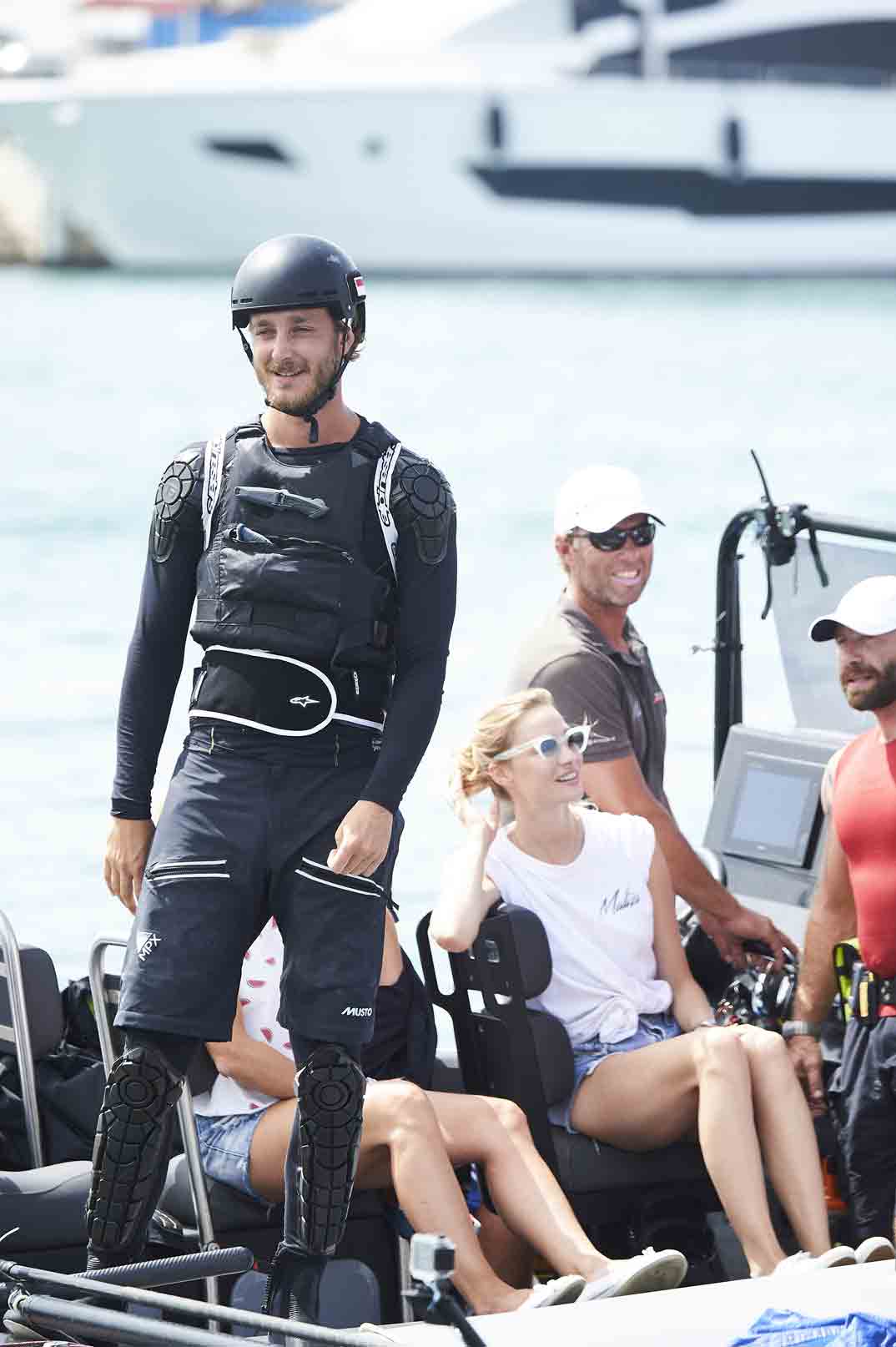 pierre casiraghi y beatrice borromeo regatas en mallorca