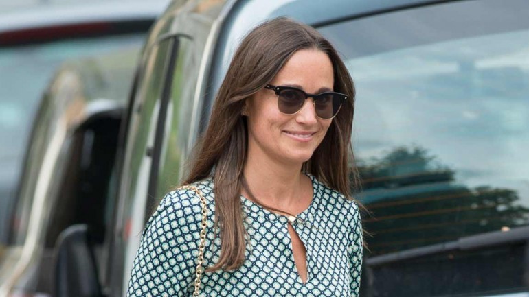 Pippa Middleton feliz ante su boda con James Matthews