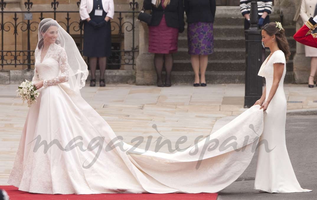 Pippa Middleton en la boda de su hermana, la duquesa de Cambridge - 29 Abril 2011-