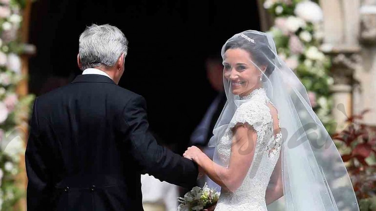 Pippa Middleton y James Matthews boda en la iglesia St Mark, en Englefield Estate