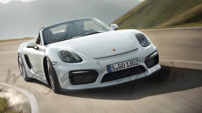 Estreno Mundial del Porsche Boxster Spyder