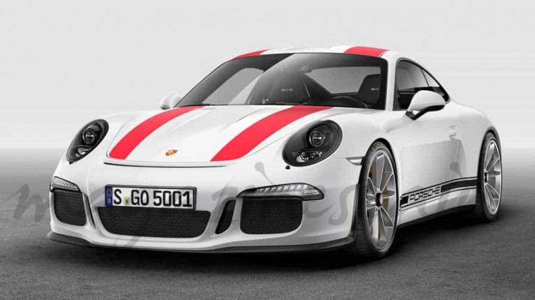 Nuevo Porsche R, «edición especial limitada»