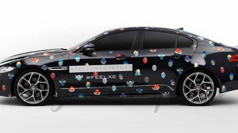 Stella McCartney viste de largo al nuevo Jaguar XE