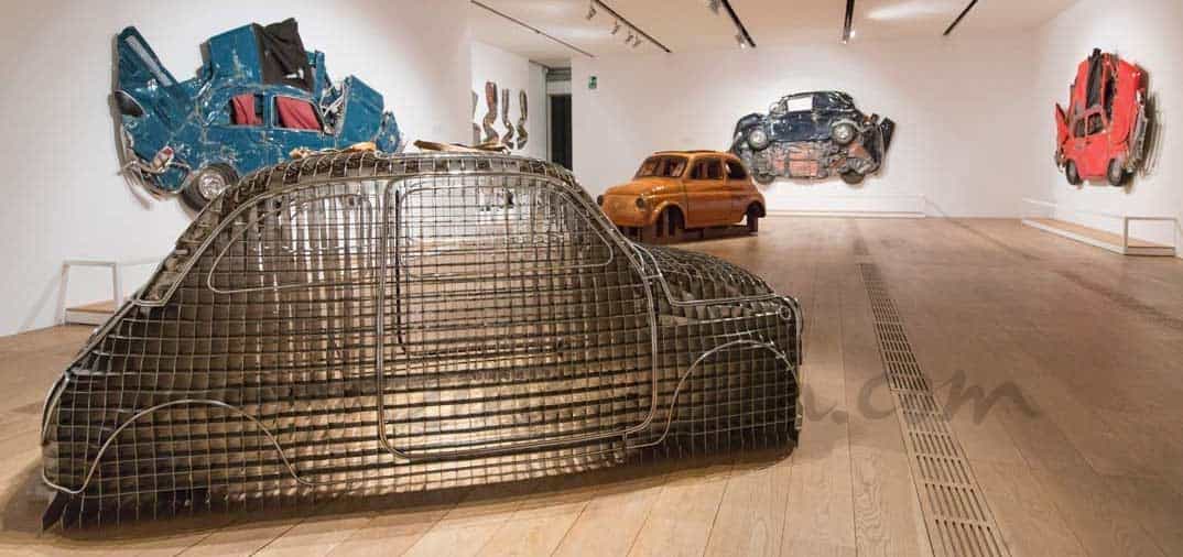 La «chatarra» convertida en arte