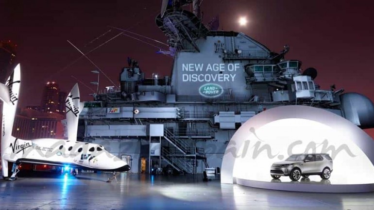 Acuerdo Land Rover y Virgin Galactic