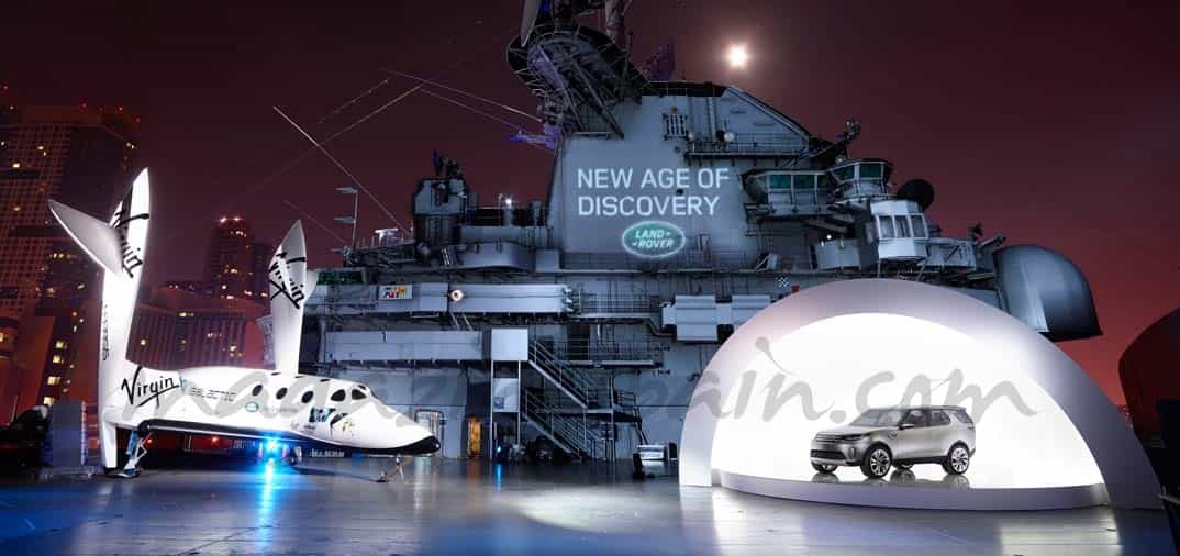 Acuerdo Land Rover y Virgin Galactic