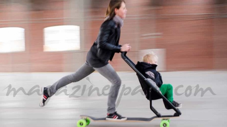 Silla de bebé monopatín