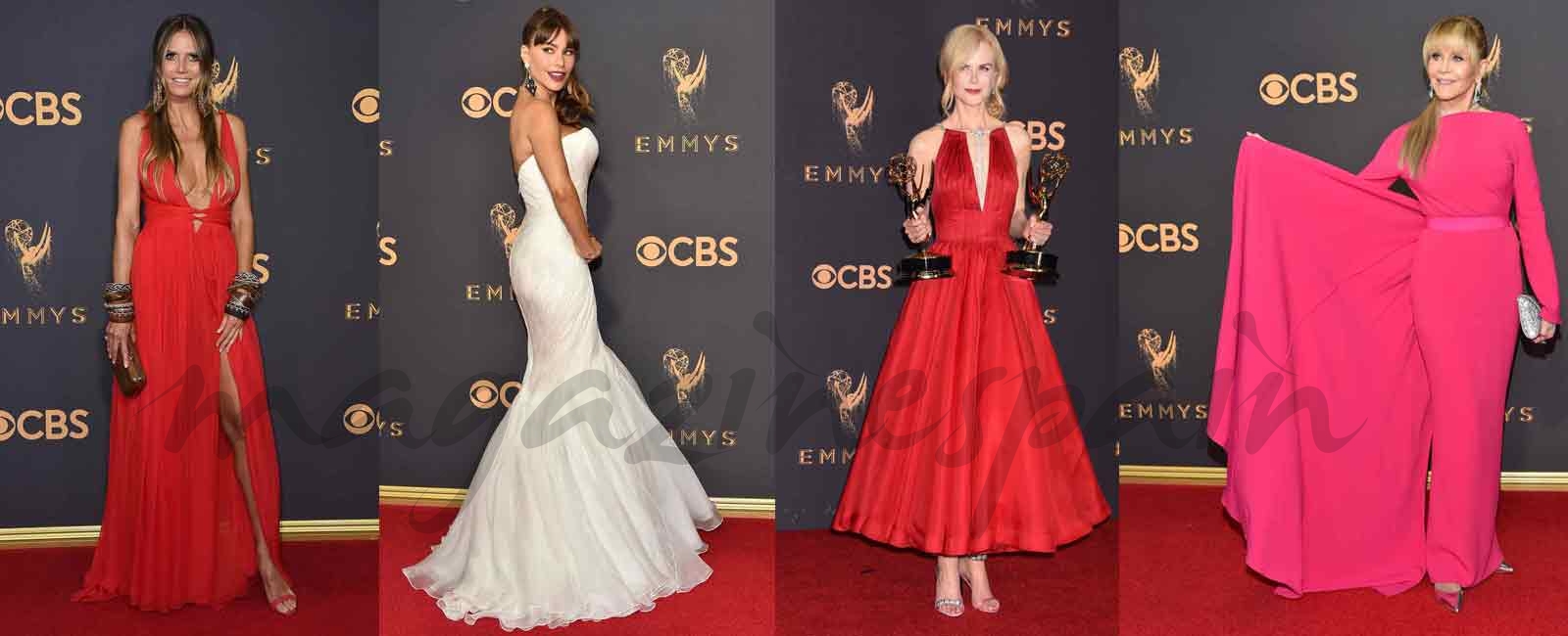 Las más elegantes de los Premios Emmy 2017