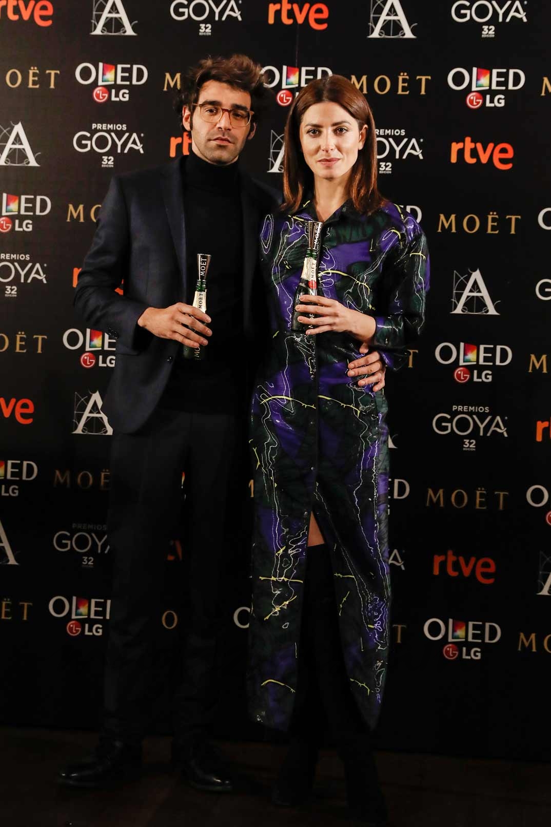 David Verdaguer y Bárbara Lennie - Nominados Goya 2018