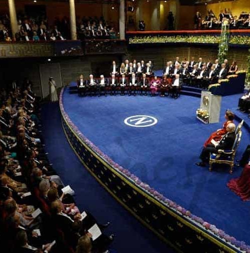 Entrega de los Premios Nobel en Suecia