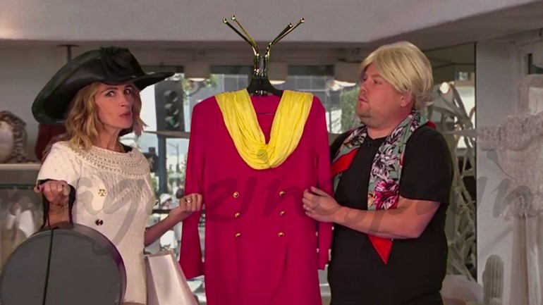 Julia Roberts se parodia a sí misma