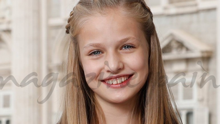 La princesa Leonor, retrato oficial en su 12 cumpleaños
