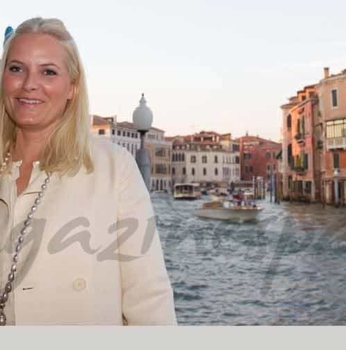 La princesa Mette-Marit en Venecia